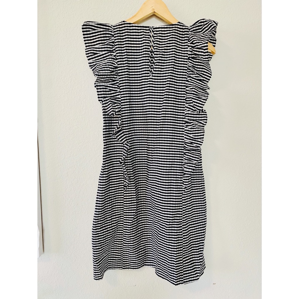 H&M Ruffle Sleeve Striped Dress - Picture 2 of 12